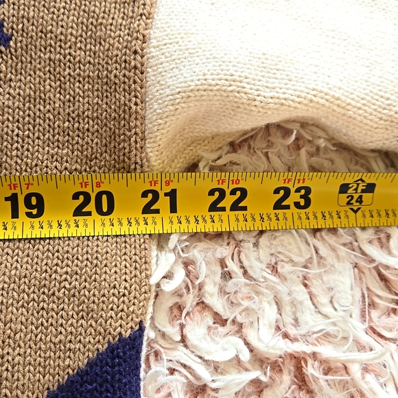 🐴VTG boho cottagecore knit sweater - Picture 6 of 7